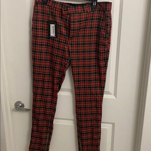 Boohoo Man plaid pants